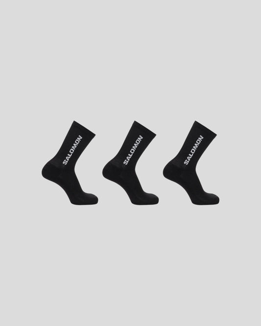 Salomon || Socks Everyday Crew Pack x3 - Black Salomon