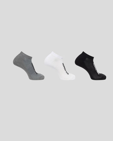 Salomon || Everyday Low 3-Pack - Black/White/Grey