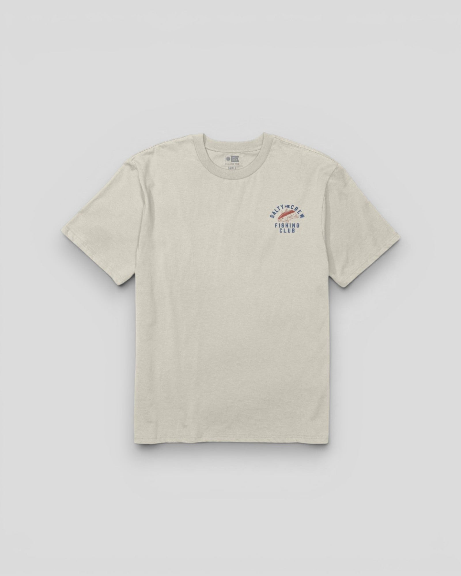 Salty Crew || Fish Club S/S Tee - Moonbeam - M' Salty Crew