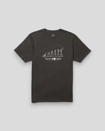 Salty Crew || Evolution Theory S/S Tee - Black - M' Salty Crew