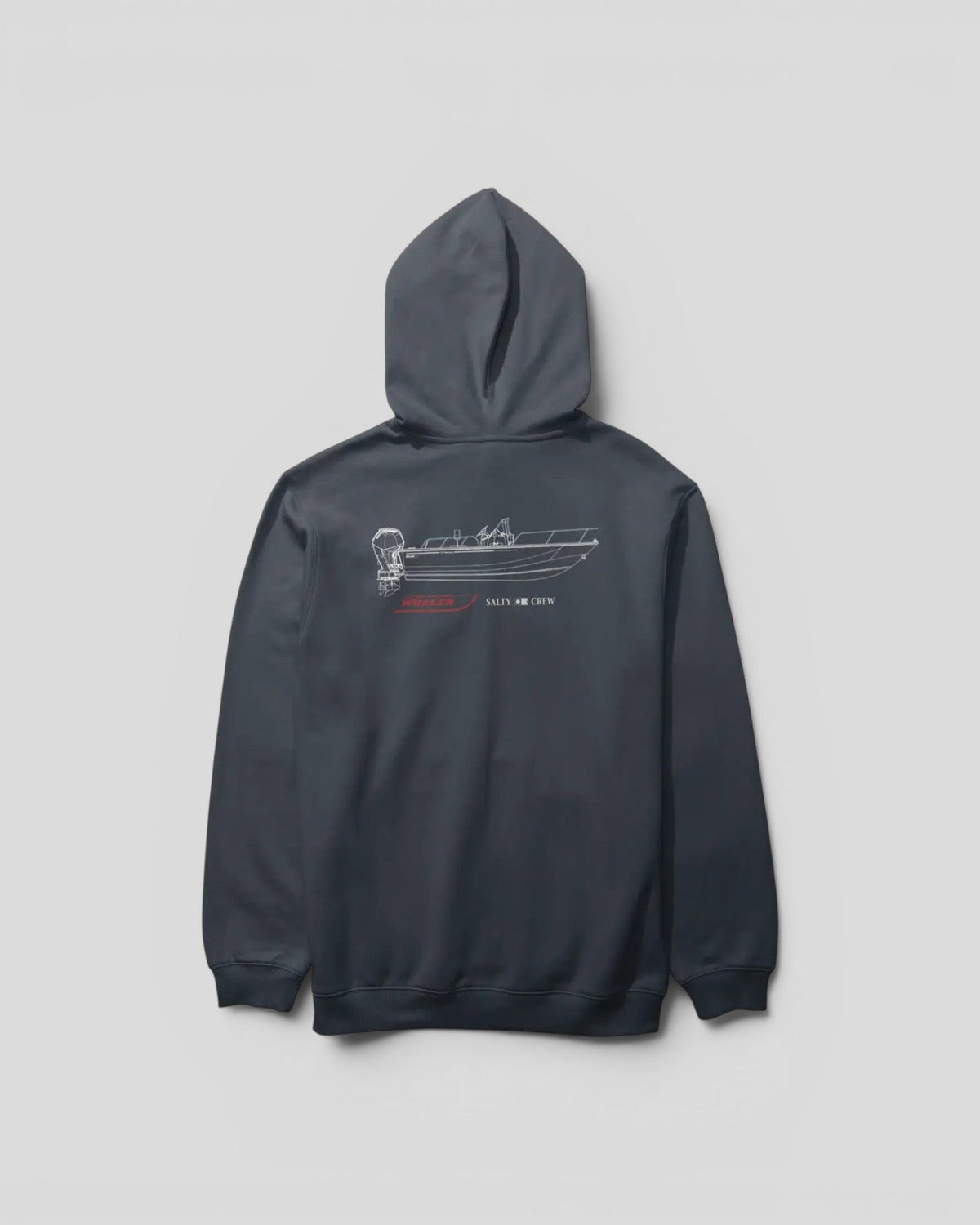 Salty Crew || Whaler Schematic Fleece - Navy - M’ Salty Crew