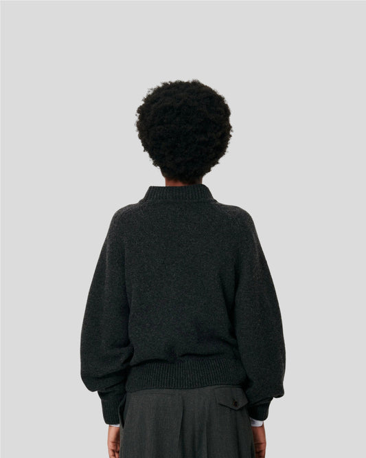 Sessun || DALAN Hammer Sleeves Jumper – Carbonella