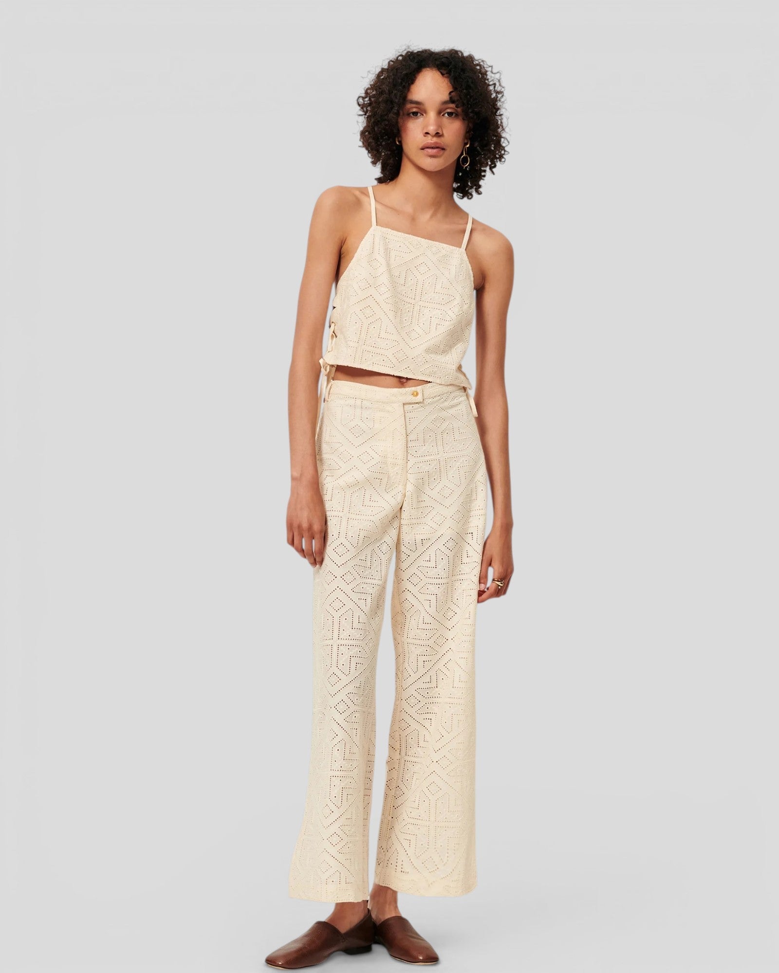 Sessùn || Allindy Pantalon - Fleur de Sel Sessùn