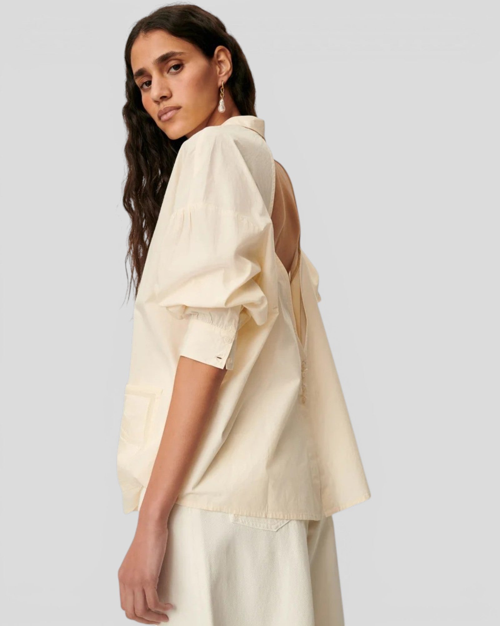 Sessùn || Flores Chemise - Fleur De Sel Sessùn
