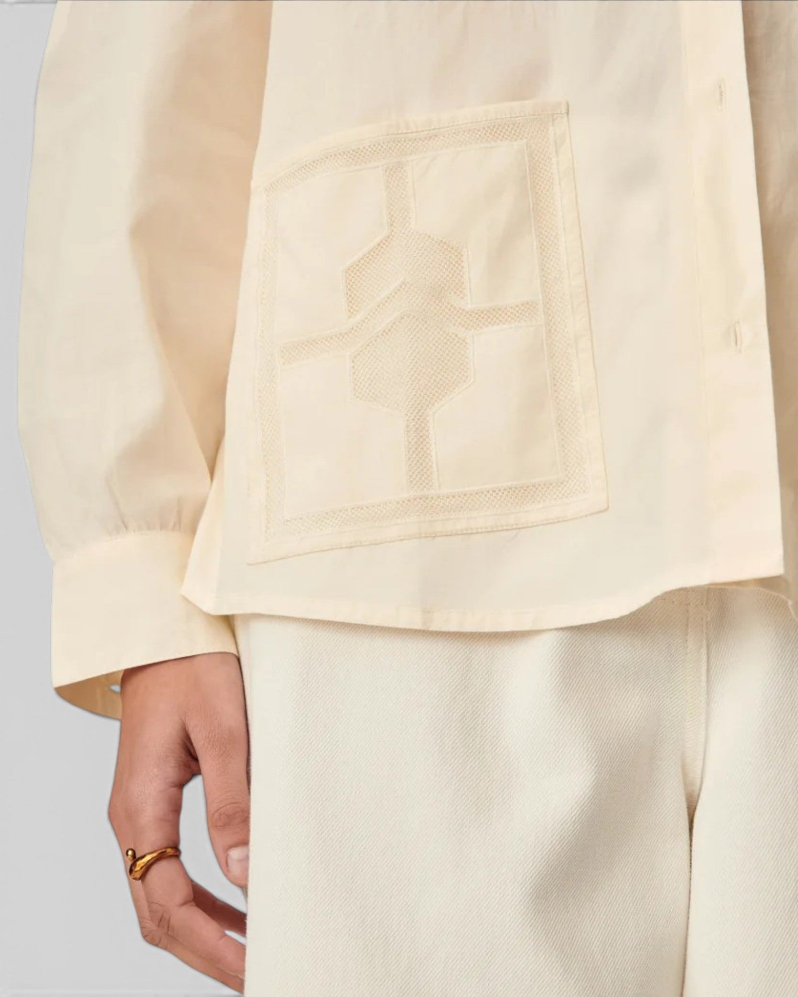 Sessùn || Flores Chemise - Fleur De Sel Sessùn