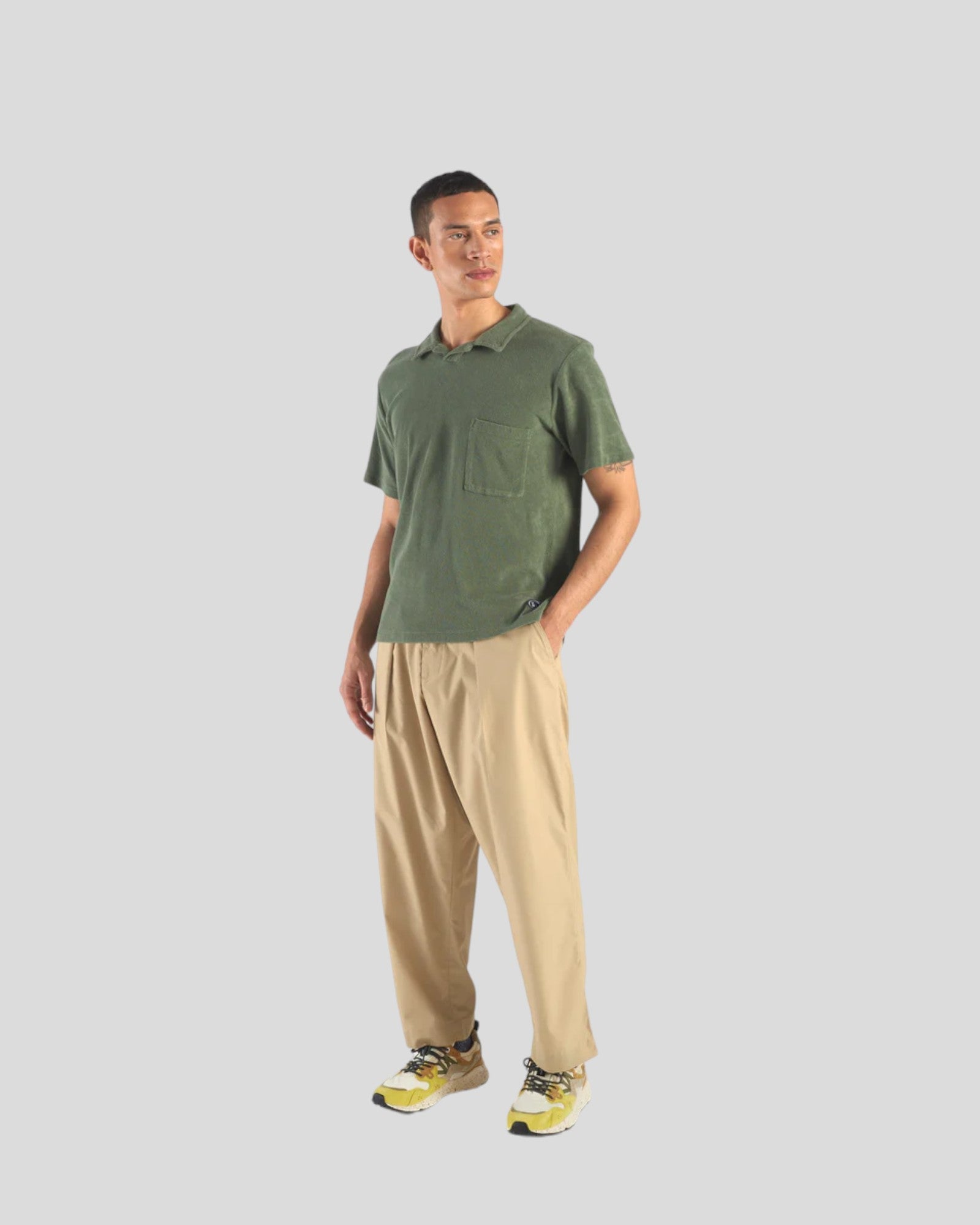 Universal Works || Oxford Pant - Sand Universal Works