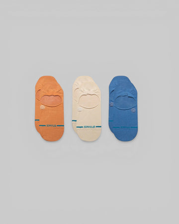 Stance || Icon No Show Pack 3 - Mango - M’ Stance