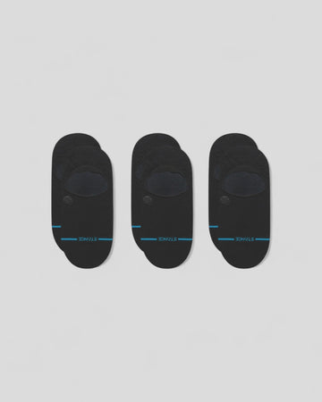 Stance || Icon No Show 3 Pack - Black Stance