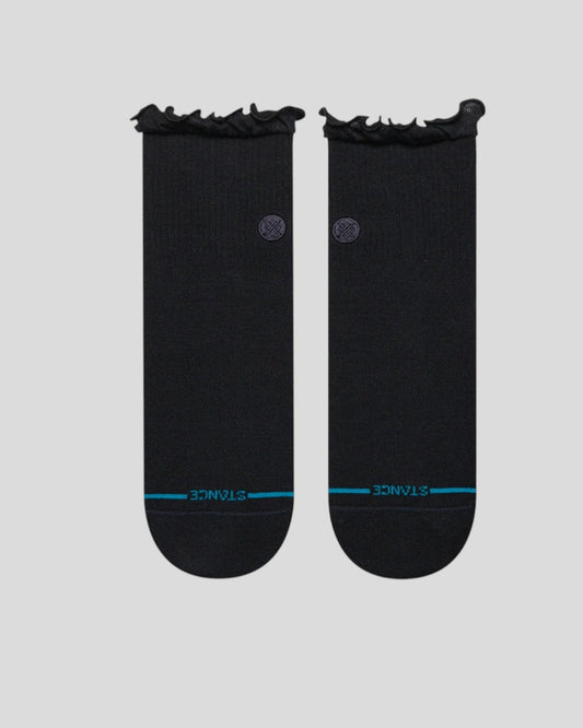 Stance || Ruffle Icon Quarter Socks - Black Stance