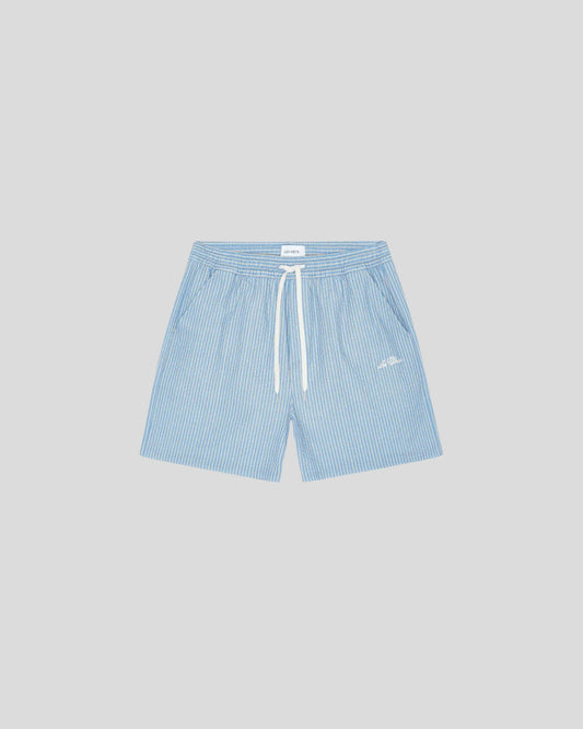 Les Deux || Stan Stripe Seersucker Swim Short - Allure Les Deux