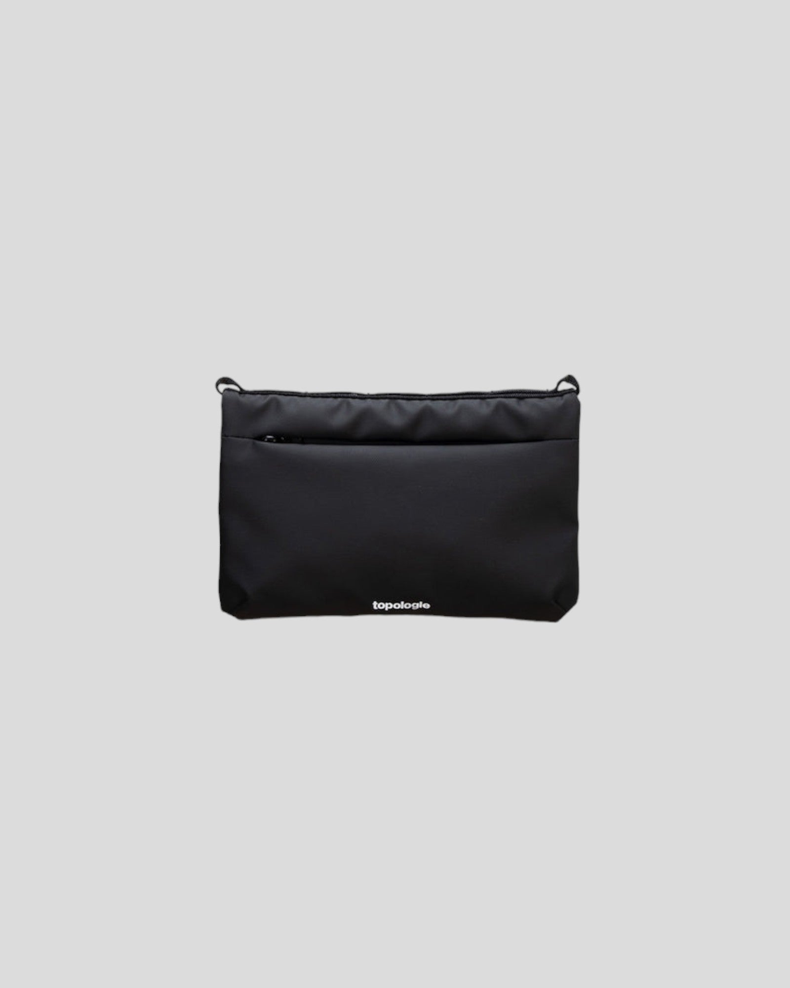 Topologie || Wares Bags Flat Sacoche Medium - Black Topologie