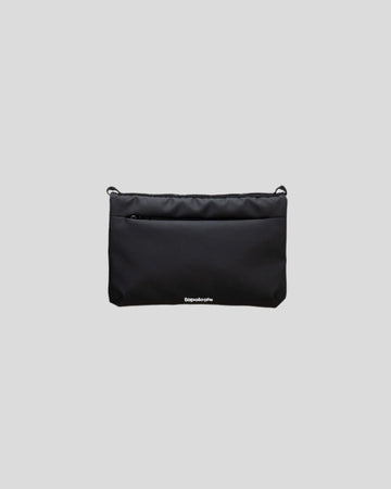 Topologie || Wares Bags Flat Sacoche Medium - Black Topologie