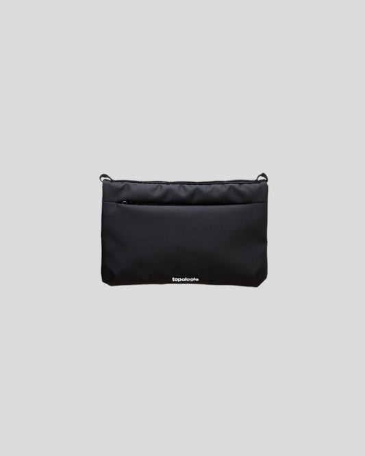 Topologie || Wares Bags Flat Sacoche Medium - Black Topologie