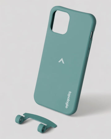 Topologie || Phone Case - Dolomite - Teal - iPhone 12/12 Pro Topologie