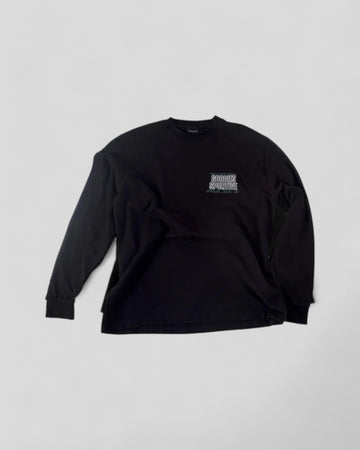 Sportswear Goodies || Long Sleeve Top - Black