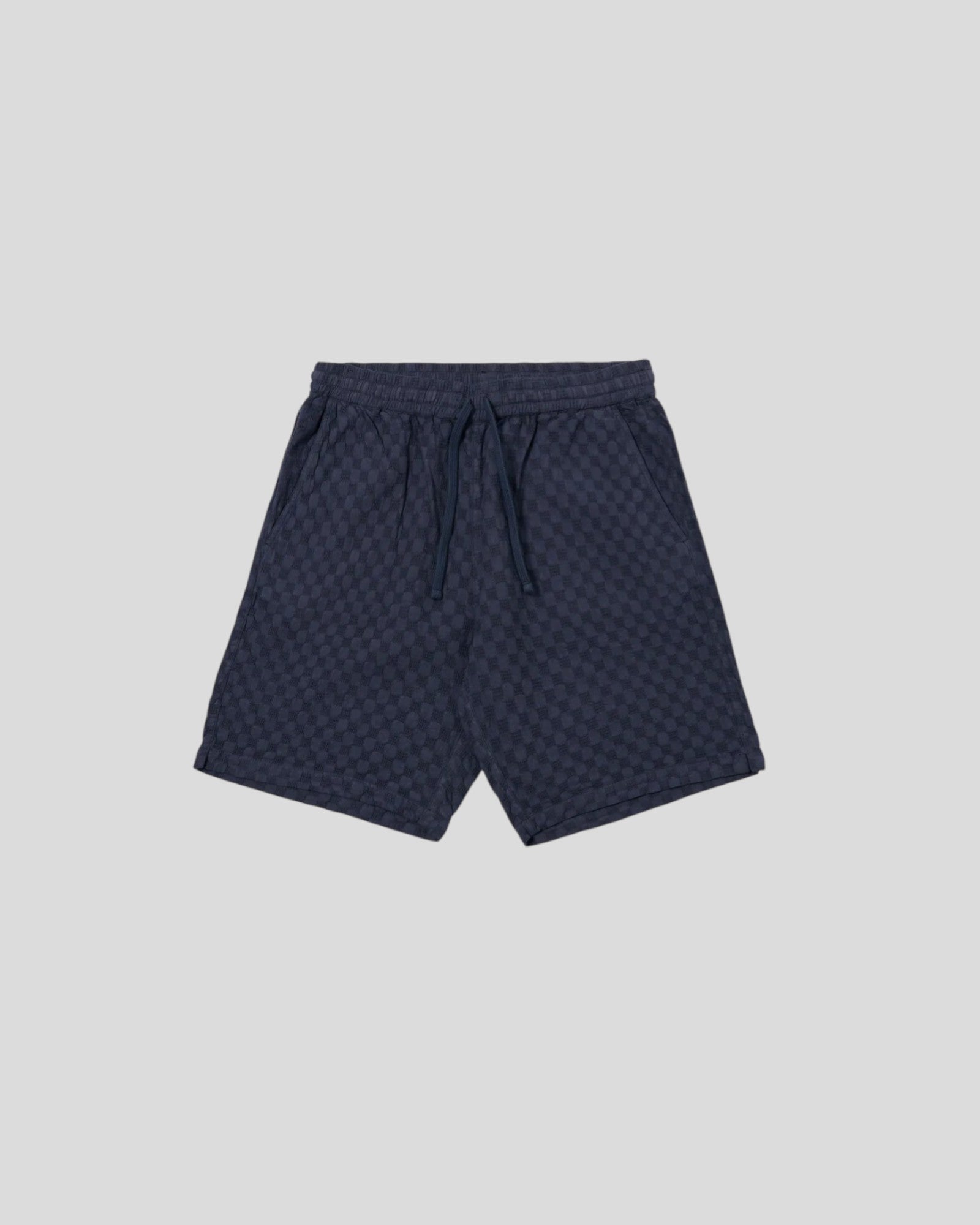 Universal Works || Simple Short - Waffle Navy Universal Works