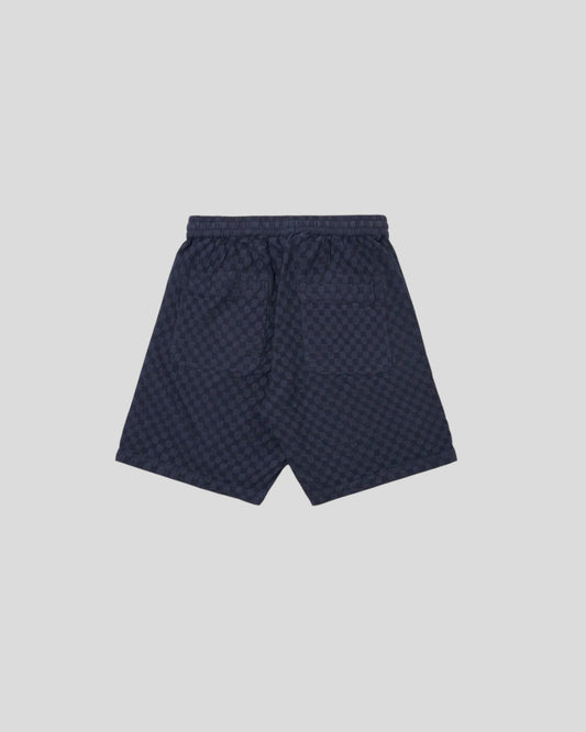 Universal Works || Simple Short - Waffle Navy Universal Works