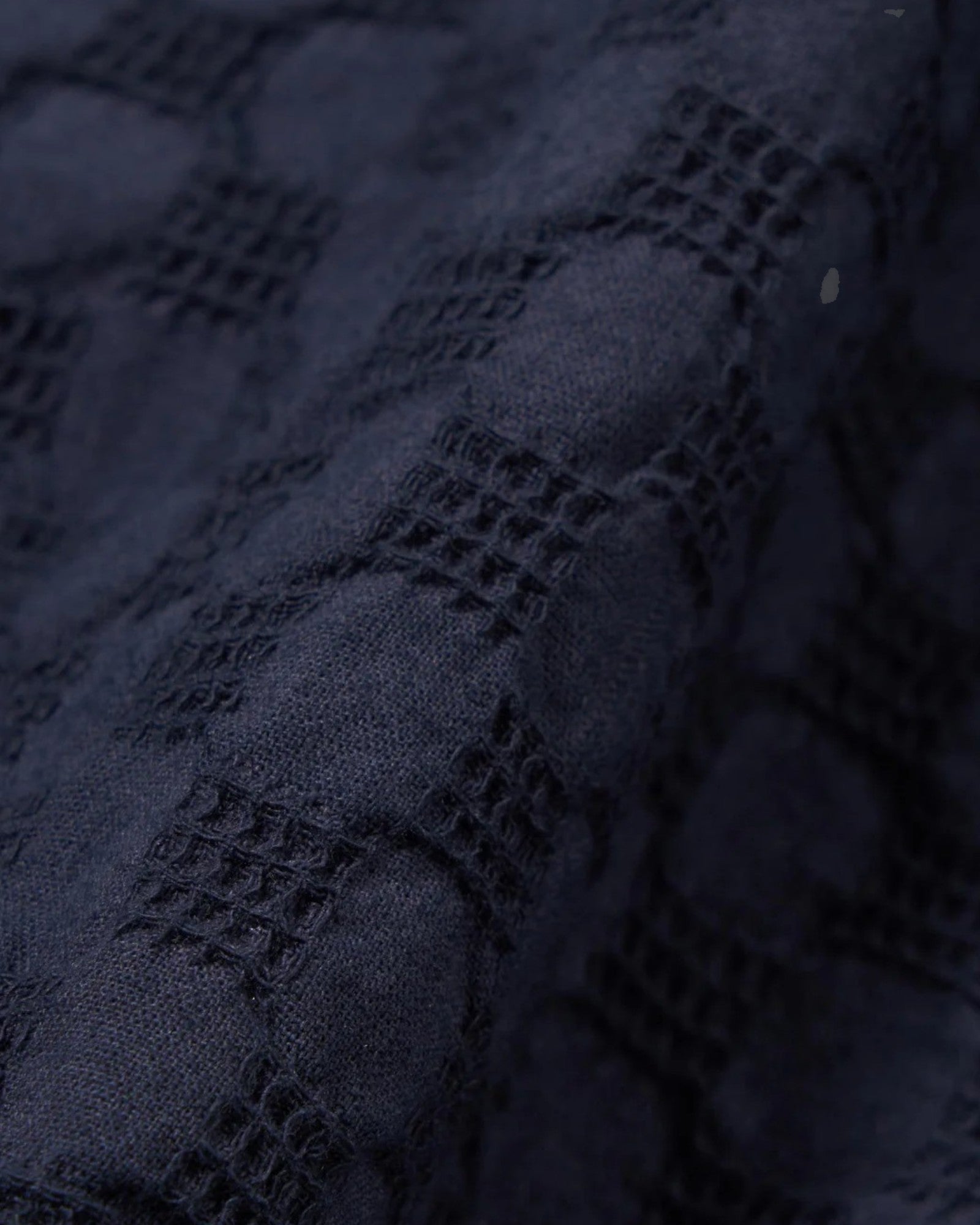 Universal Works || Simple Short - Waffle Navy Universal Works