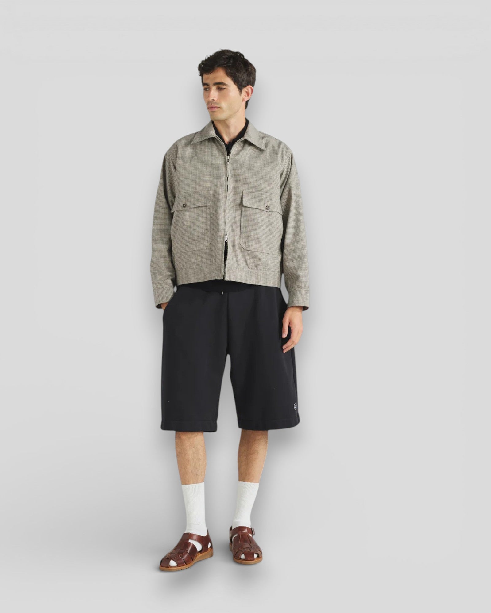 Universal Works || Vacation Short - Black Universal Works