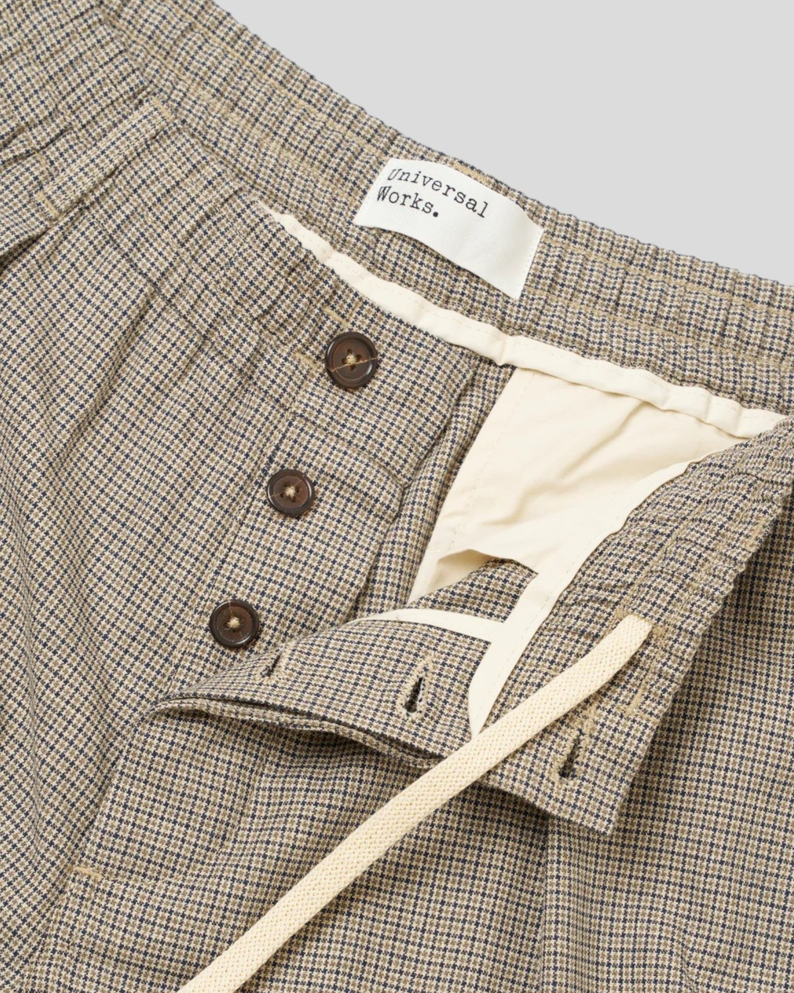Universal Works || Oxford Pant Cotton Mix - Multi Universal Works