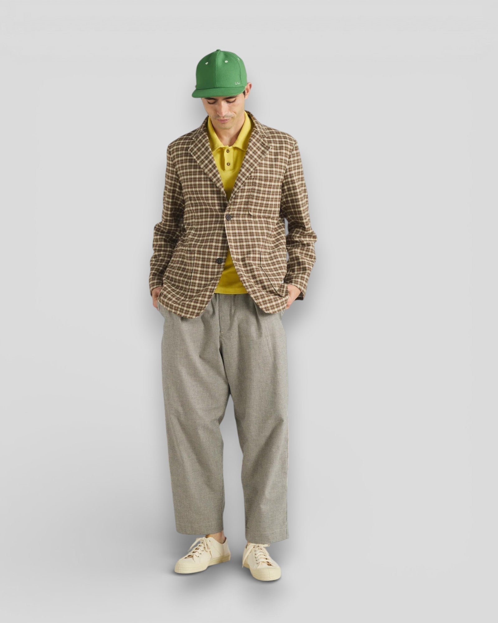 Universal Works || Oxford Pant Cotton Mix - Multi Universal Works