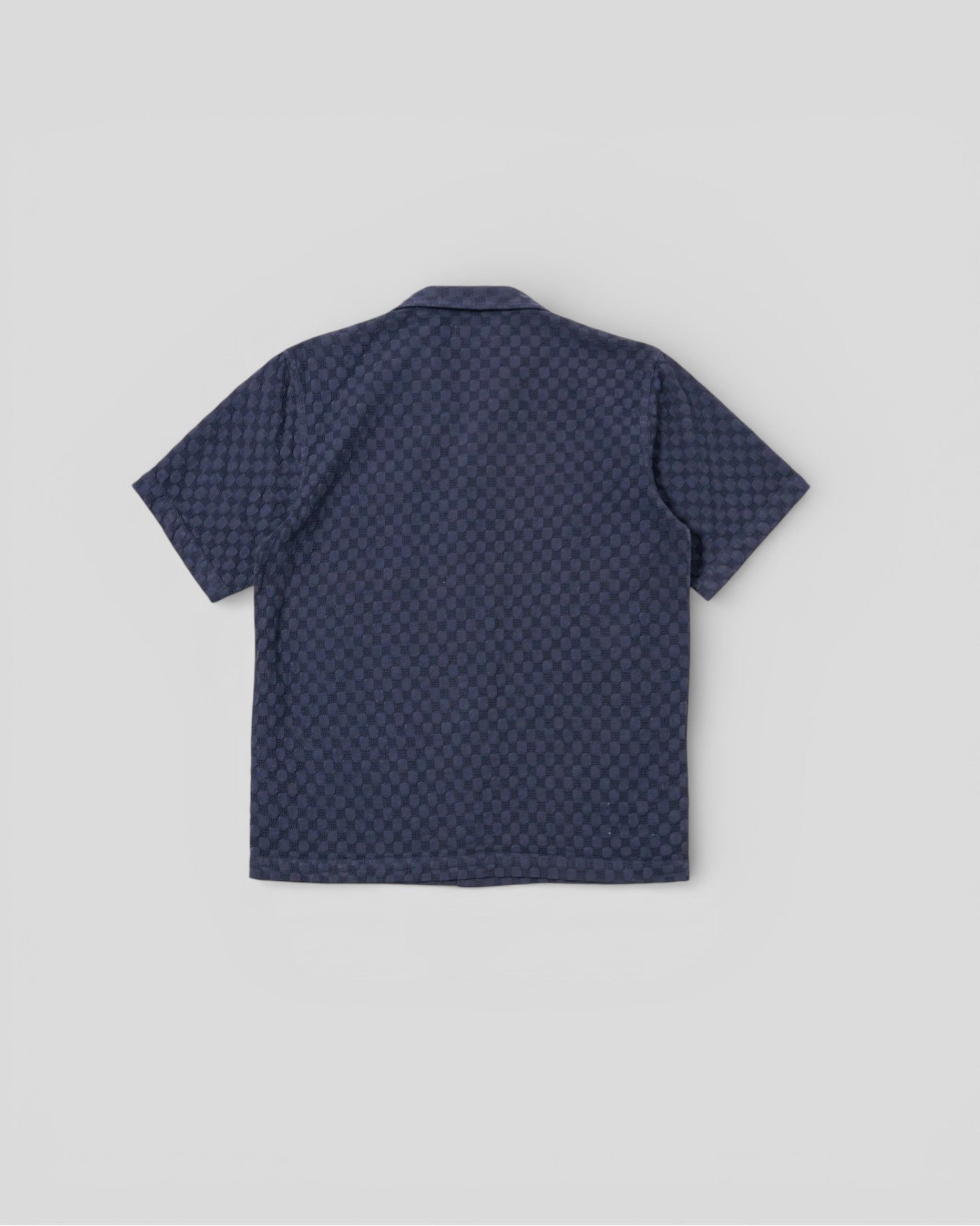 Universal Works || Road Shirt Waffle - Navy Universal Works
