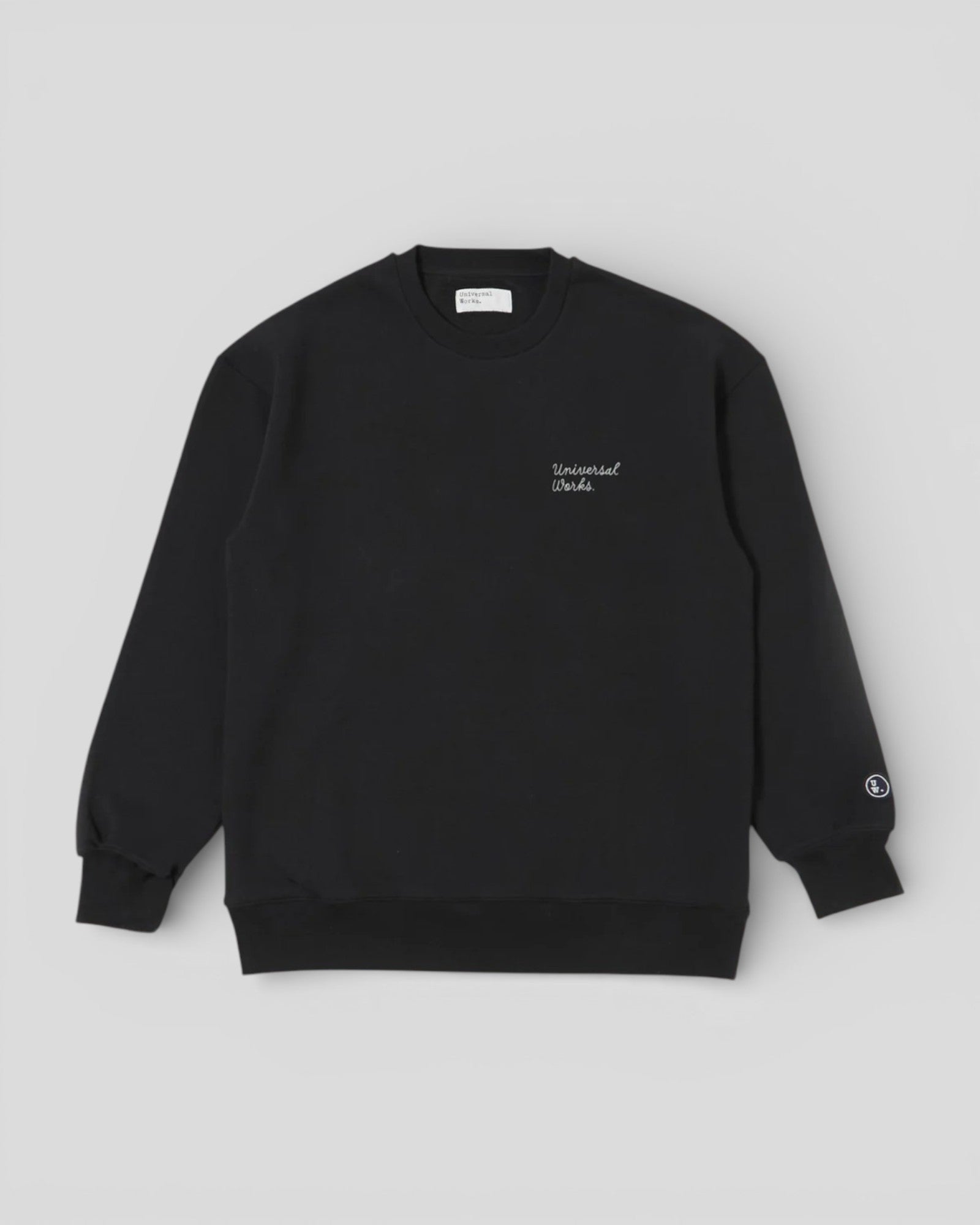 Universal Works || Loose Sweatshirt - Black Universal Works