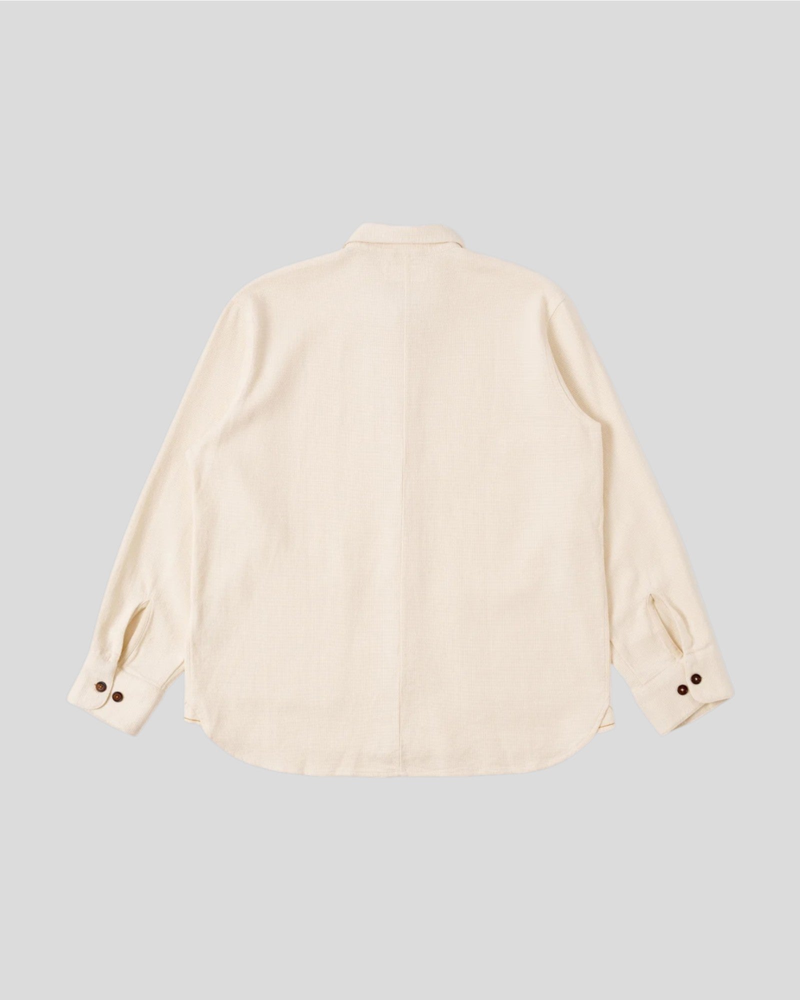 Universal Works || Travail Overshirt Kendal Cotton - Ecru Universal Works