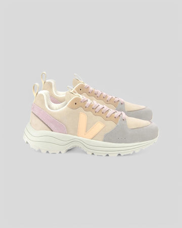Veja || Venturi Suede - Women - Almond Peach Multico
