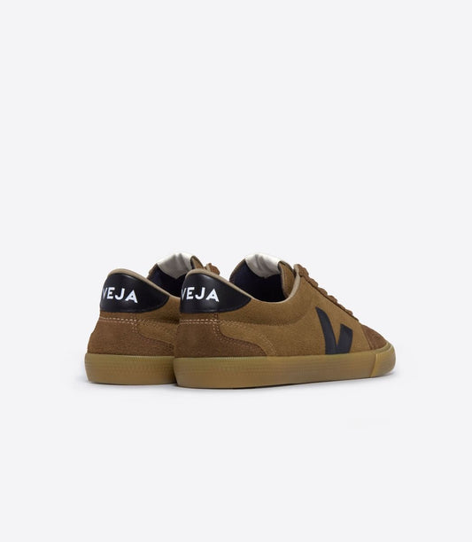Veja || Volley O.T Leather - Camel/Black Veja