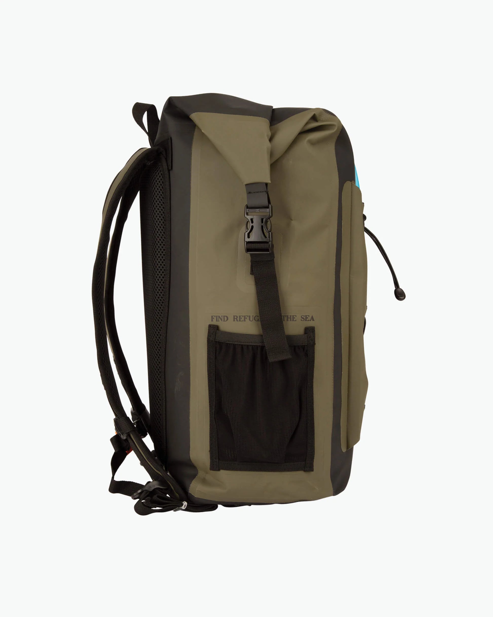 SALTY CREW || Voyager Roll Top Backpack || Black/Military Salty Crew