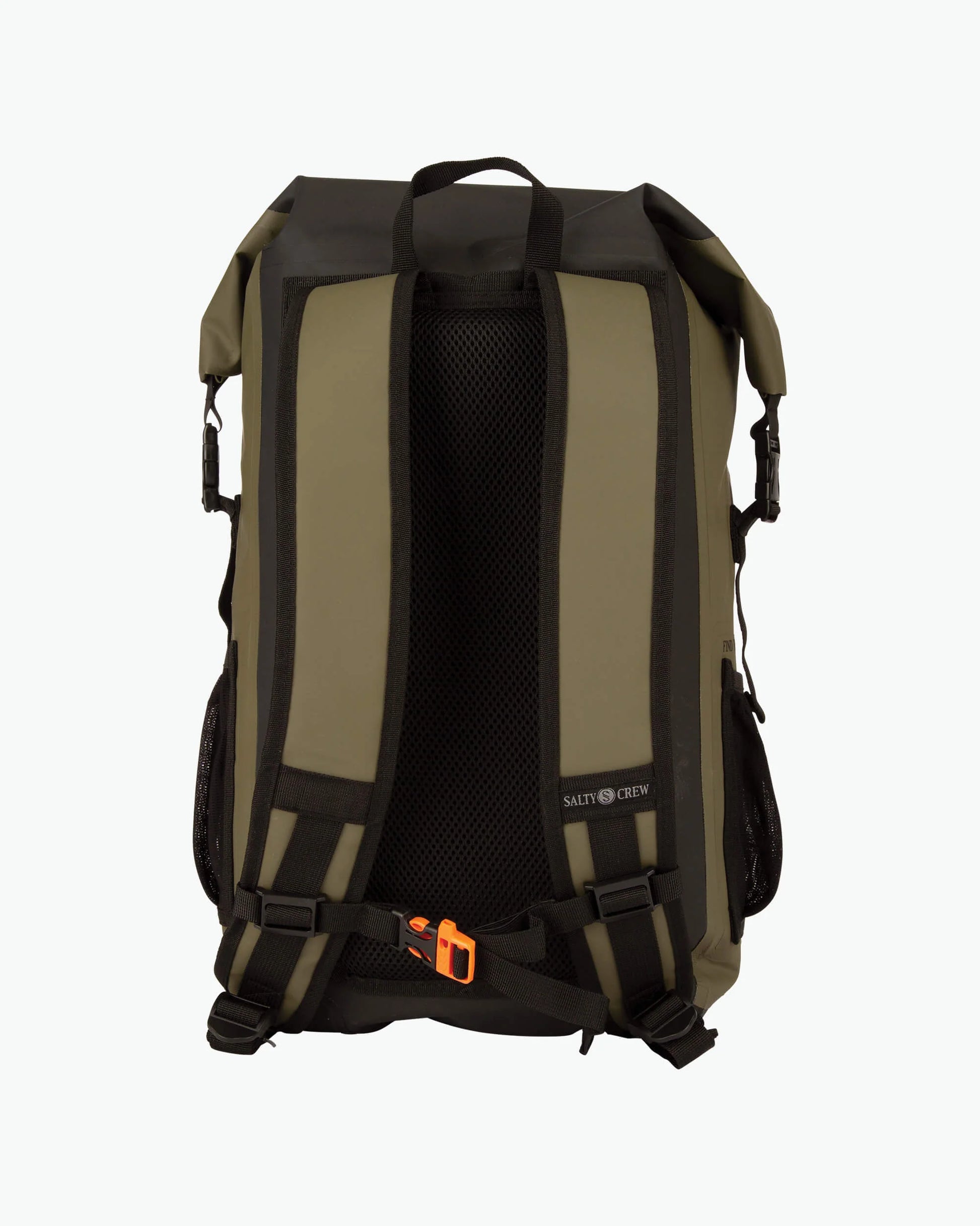 SALTY CREW || Voyager Roll Top Backpack || Black/Military Salty Crew