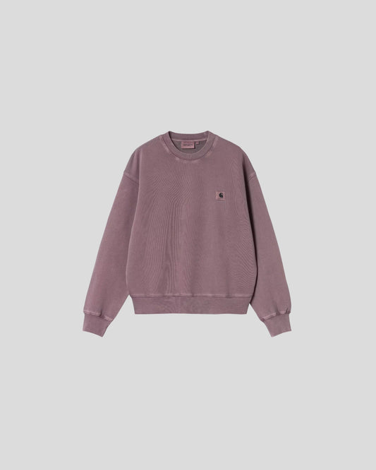 Carhartt || W' Nelson Sweatshirt - Phlox Garment Dyed Carhartt