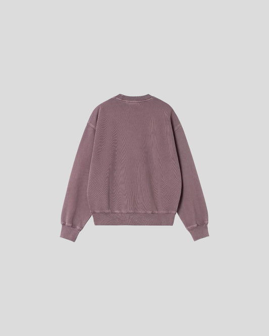 Carhartt || W' Nelson Sweatshirt - Phlox Garment Dyed Carhartt