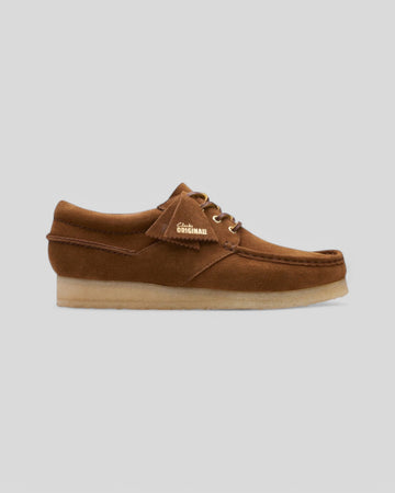 Clarks || Wallabee Boat - Cola Suede - M