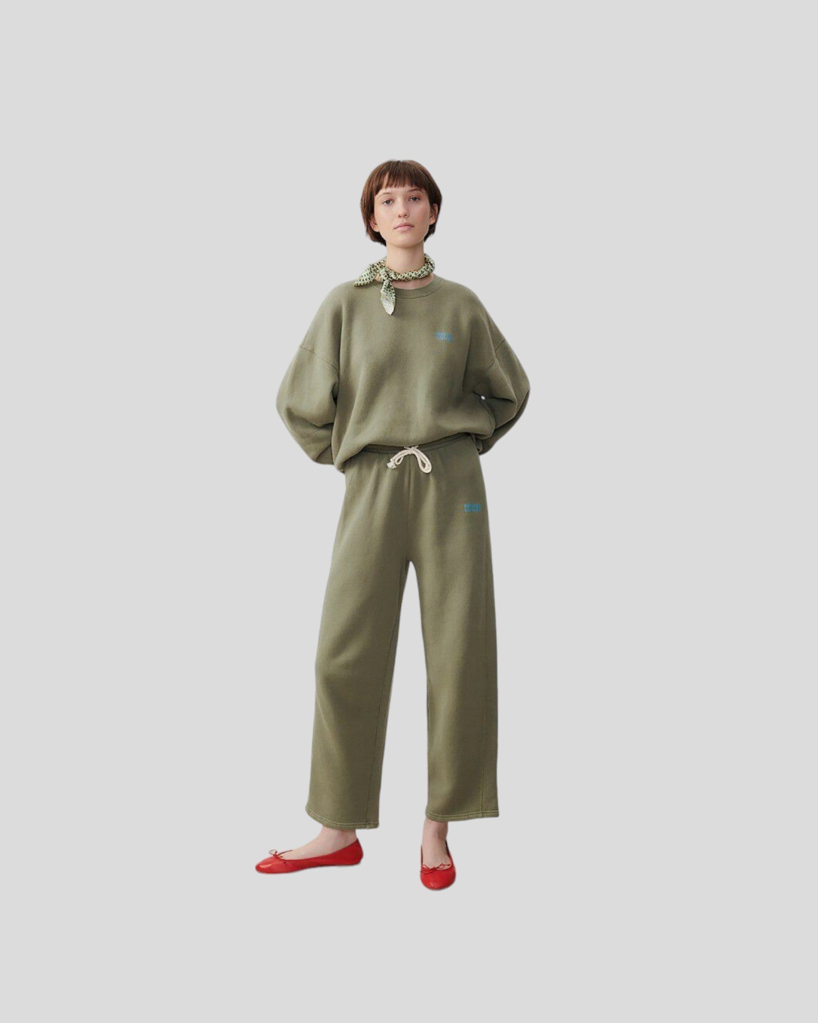 American Vintage || Izubird Jogging - Sauge Vintage American Vintage