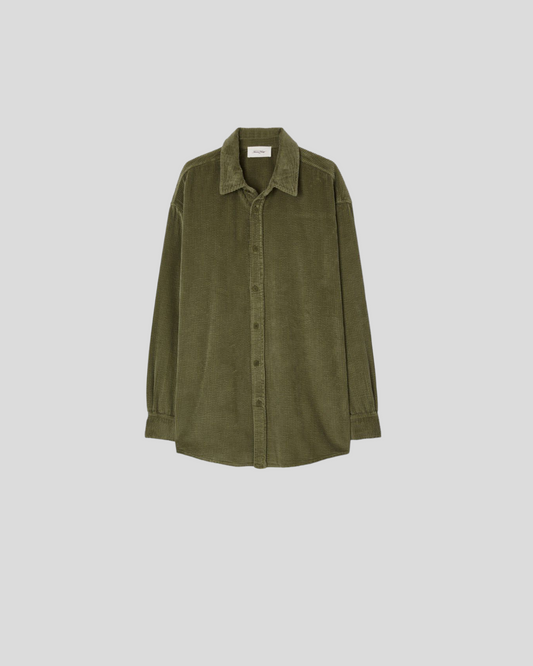 American Vintage || Padow Chemise - Homme - Kaki Vintage American Vintage
