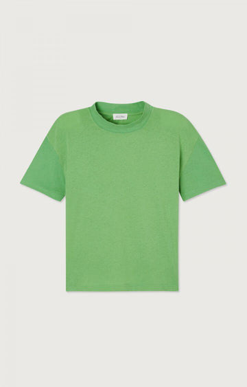 American Vintage || Aksum - T-Shirt - Vert American Vintage