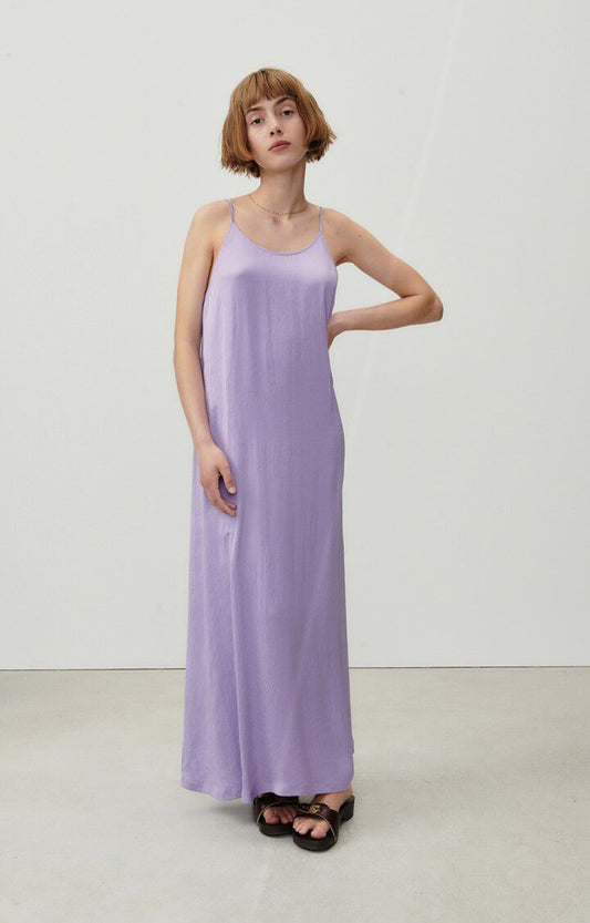 American Vintage || Widland - Robe Longue - Mauve American Vintage