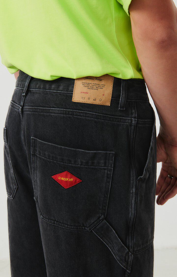 American Vintage || Yopday - Jean - Black Poivre et Sel American Vintage