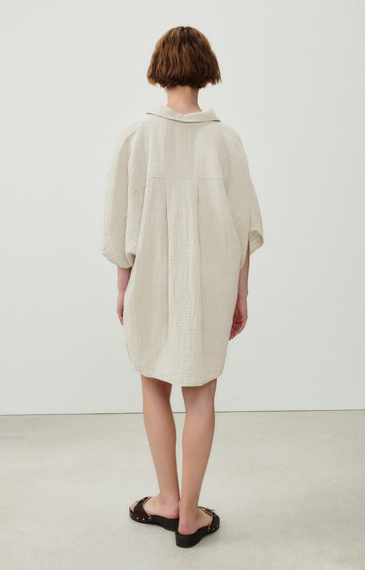 American Vintage || Oyobay - Robe Chemise - Mastic American Vintage