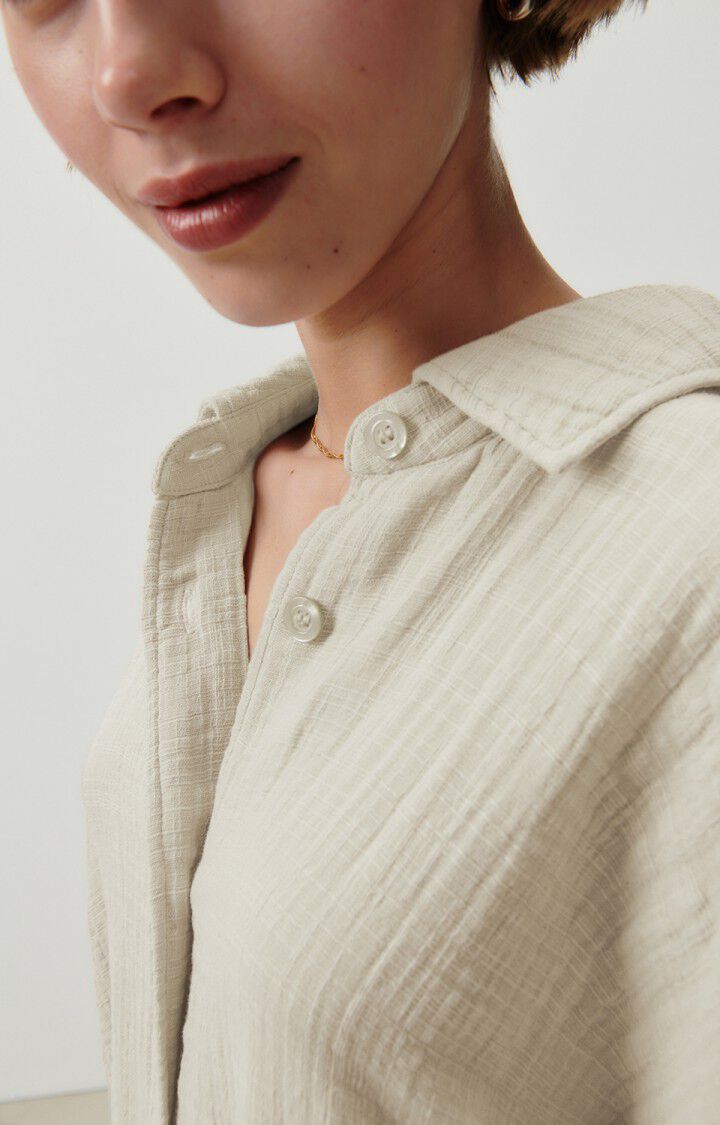 American Vintage || Oyobay - Robe Chemise - Mastic American Vintage