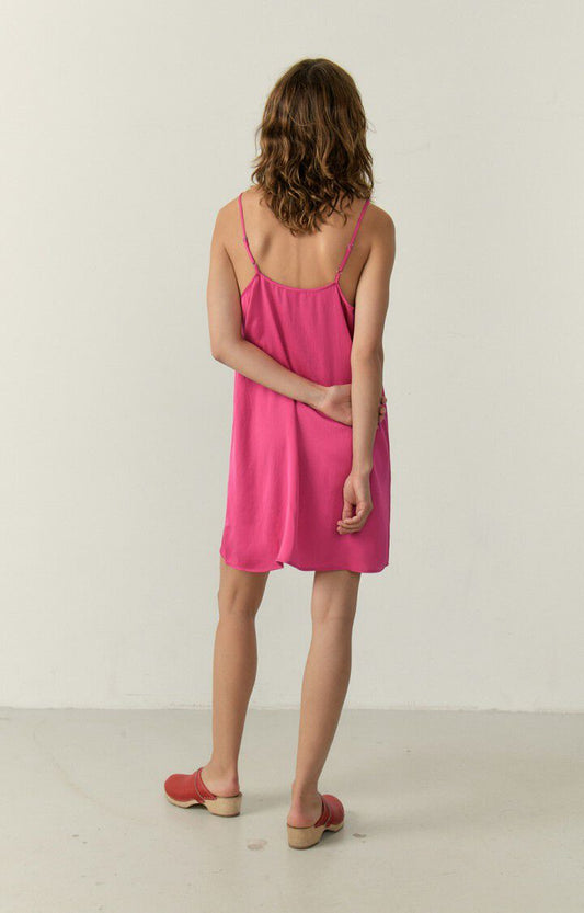 American Vintage || Widland - Robe - Magenta American Vintage