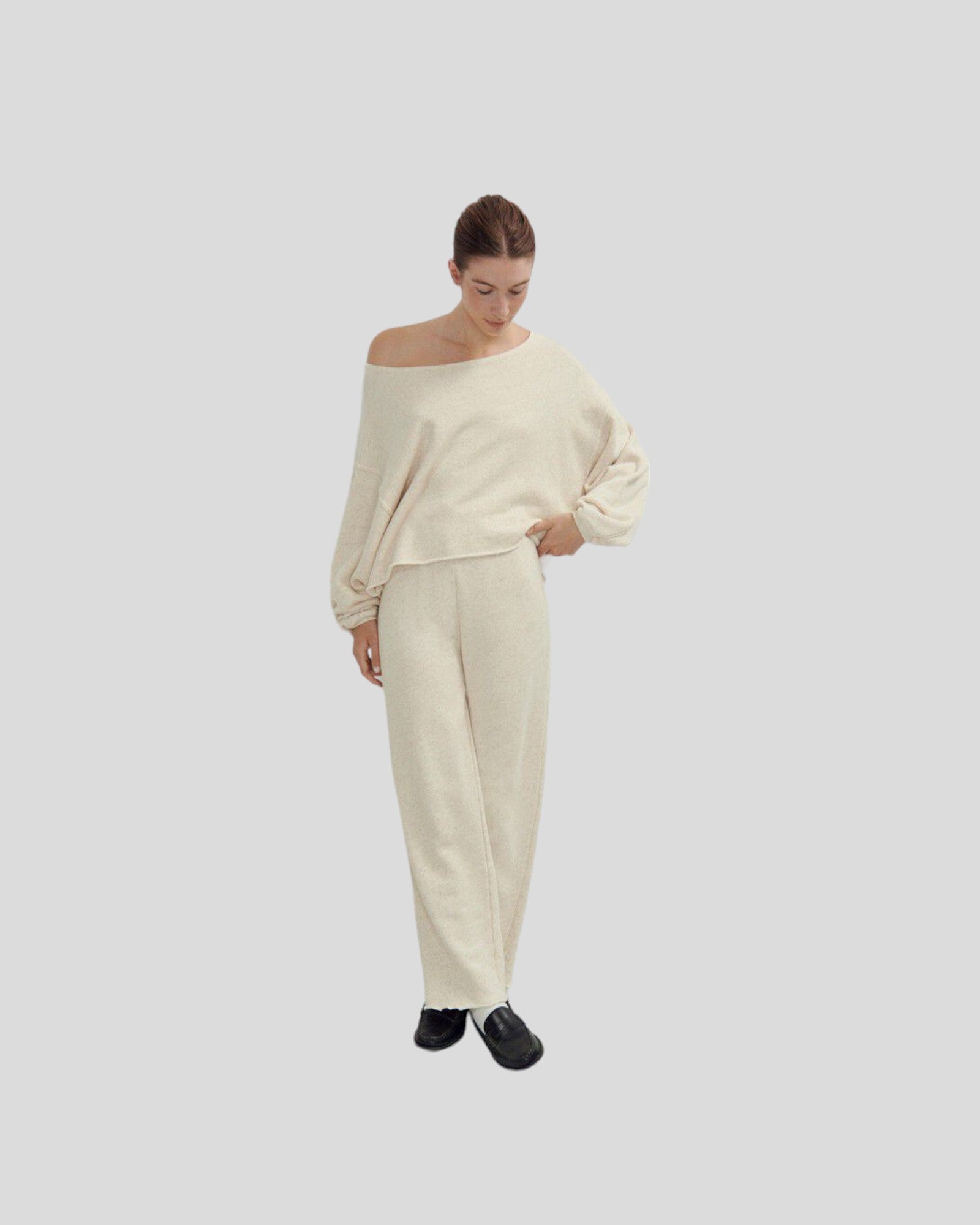 American Vintage || Itonay - Jogging - Ecru Chine American Vintage