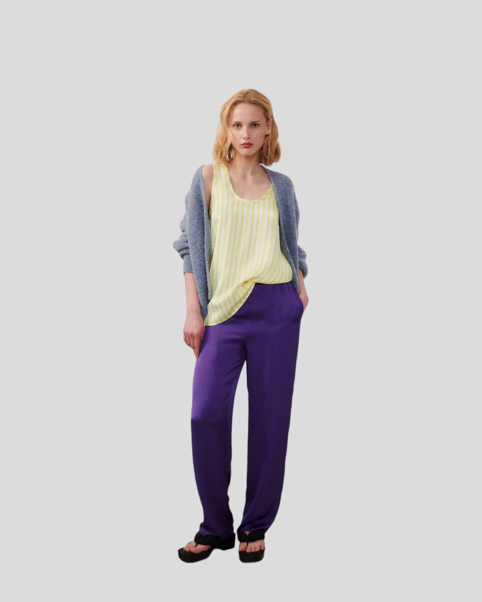 American Vintage || Widland Pantalon - Néon Purple American Vintage