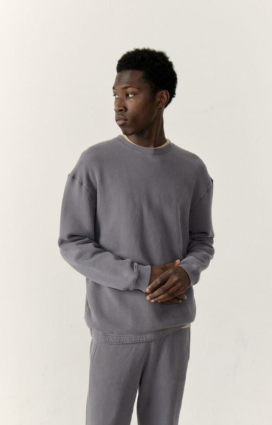 American Vintage || Izubird - Sweat - Ardoise Vintage American Vintage