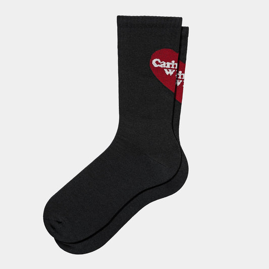 Carhartt || Heart Socks - Black Carhartt