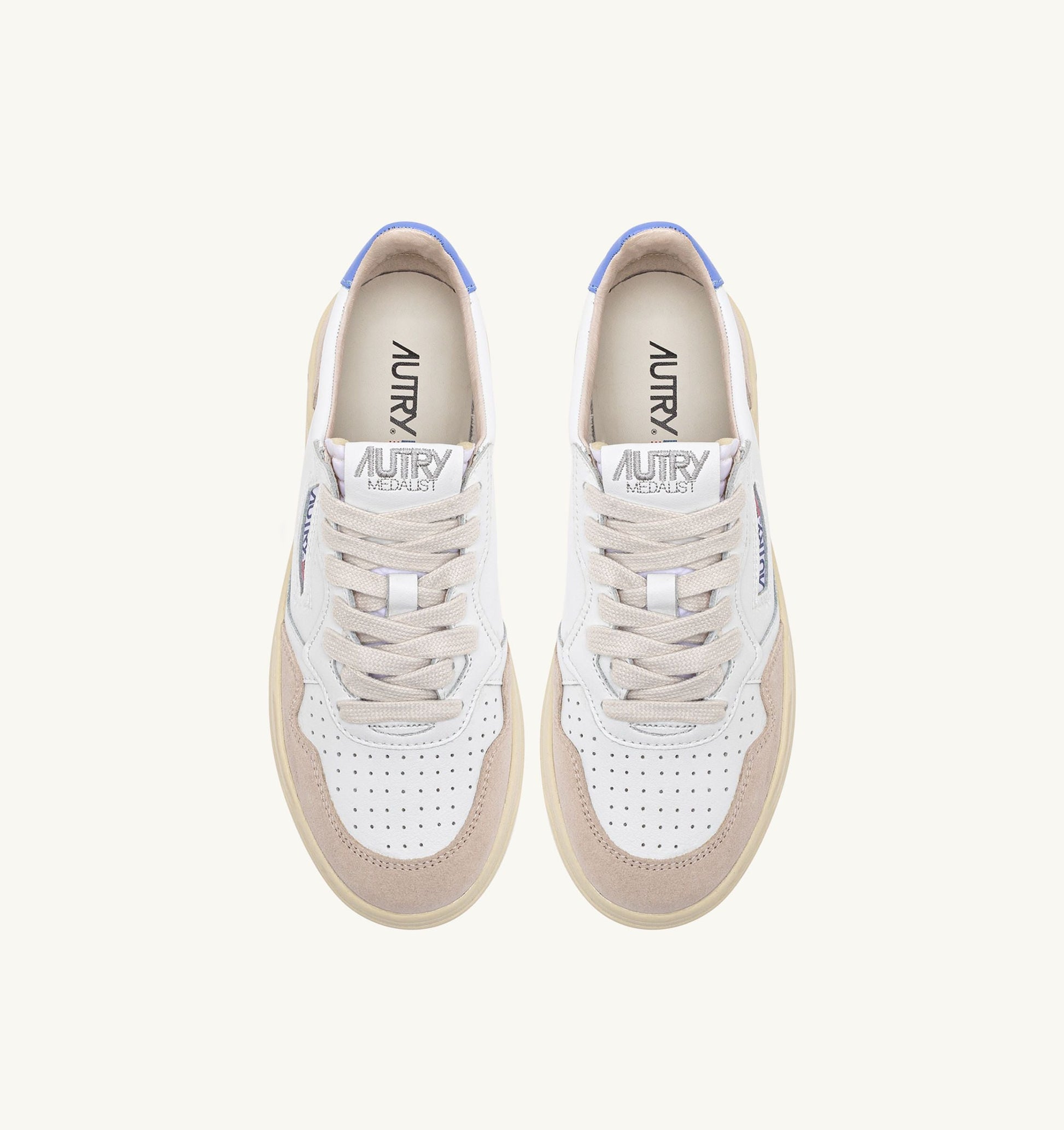 Autry || Medalist - LS55 - Cuir Blanc/ Vista Autry