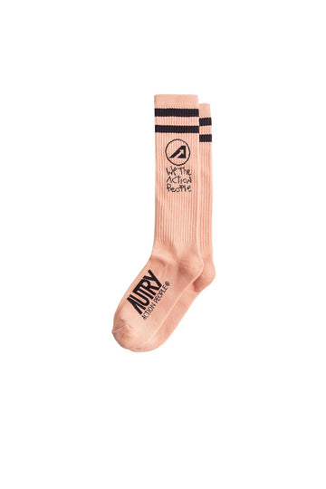 Autry || Chaussettes - PNK/BLK Autry