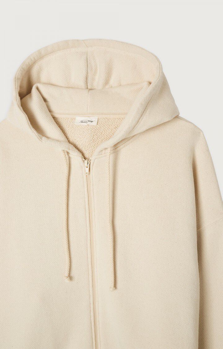 American Vintage || Xybay - Sweat Zip - Ecru American Vintage